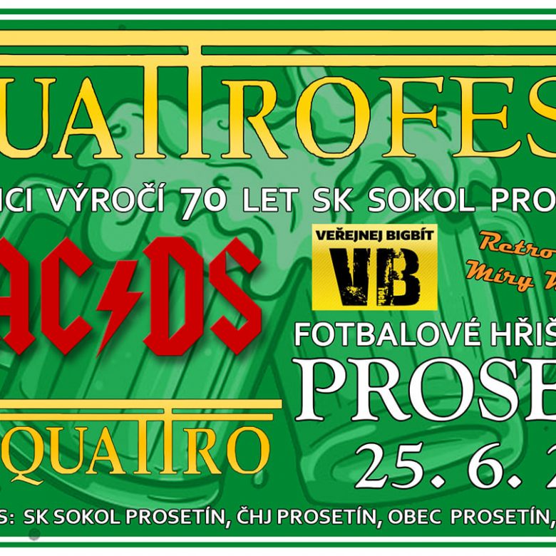 Plakát Quattrofest